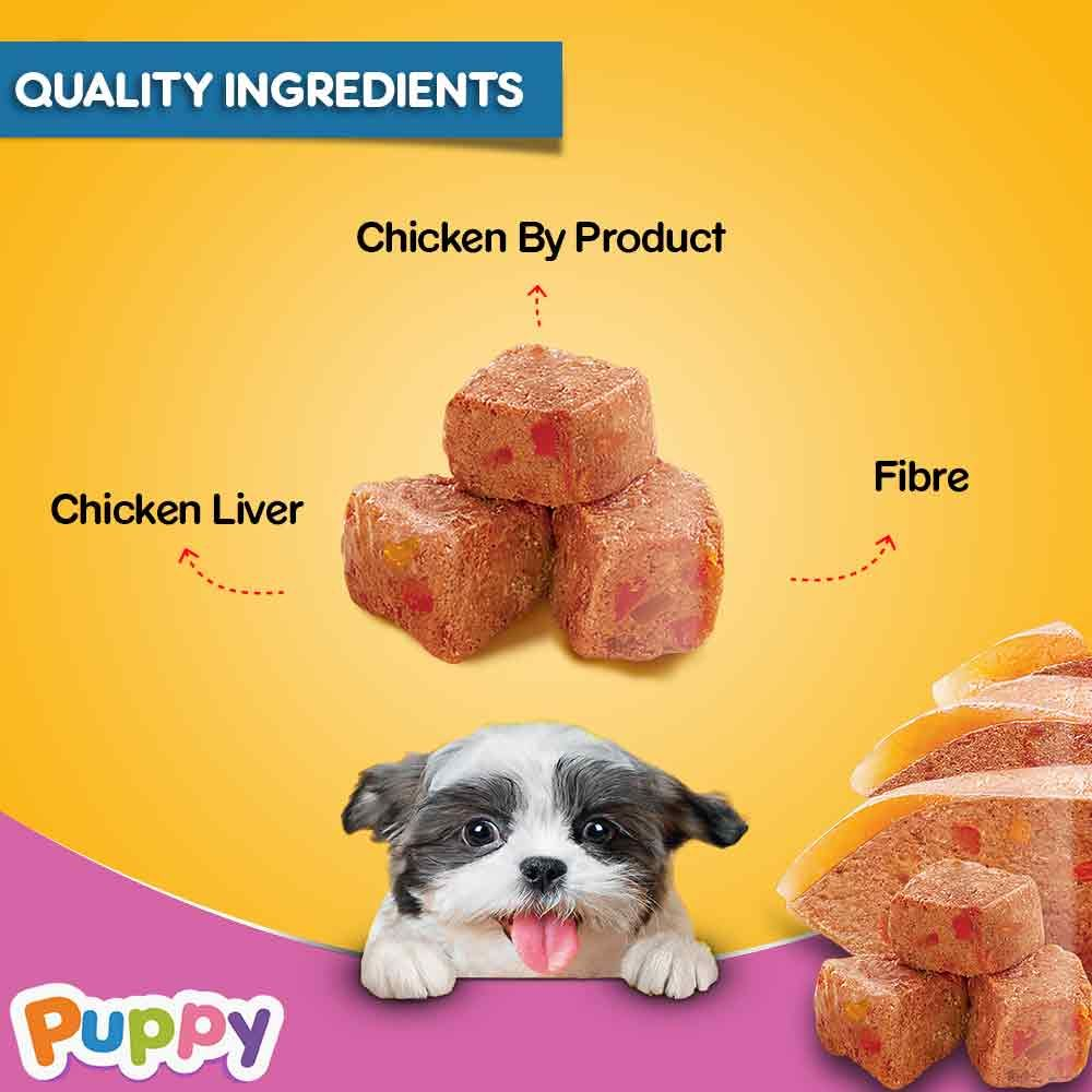 Pedigree Chicken Liver in Loaf with Vegetables Puppy Wet Food