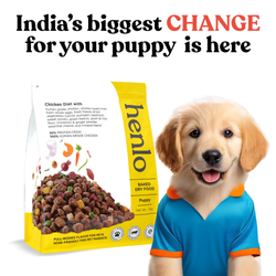 Henlo Baked Dry Food for Puppies | 100% human grade ingredients